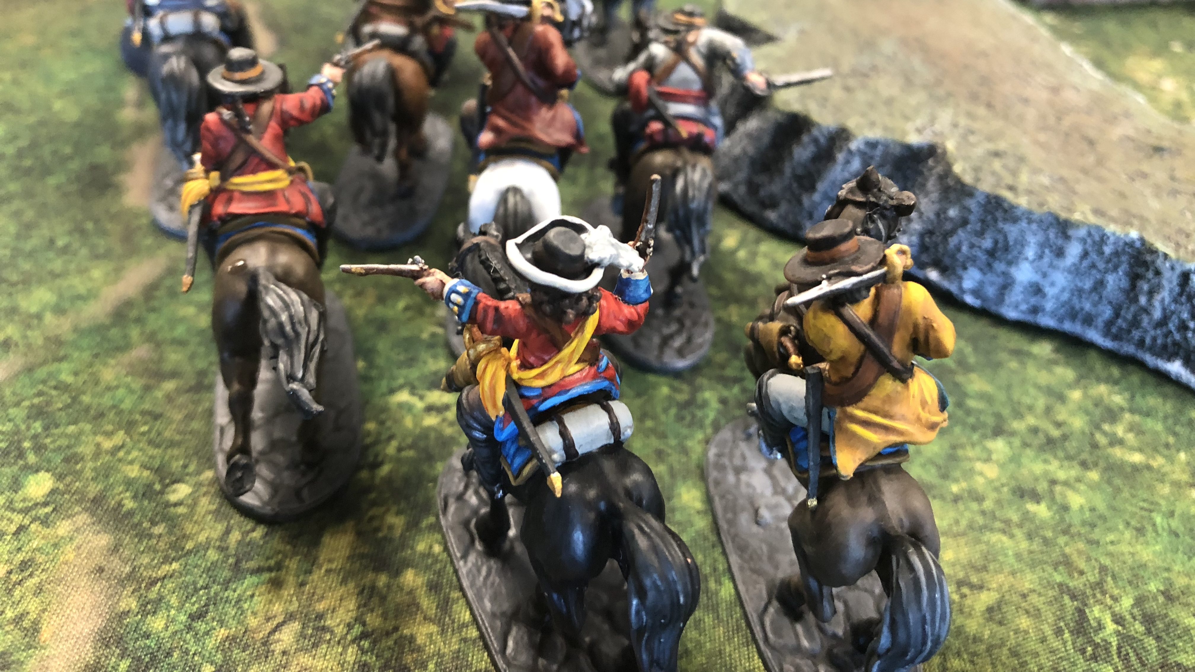 Blood & Plunder Characters - Cavalry Officer Model