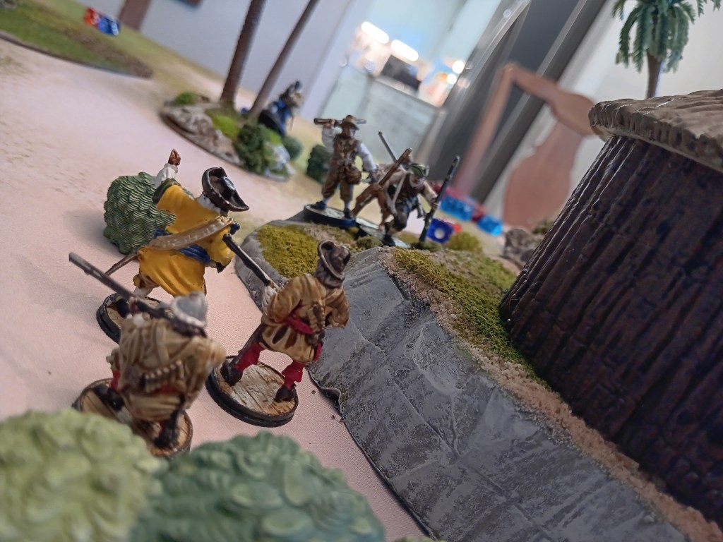 Dutch engage some skirmishers (photo by Jason Klotz)