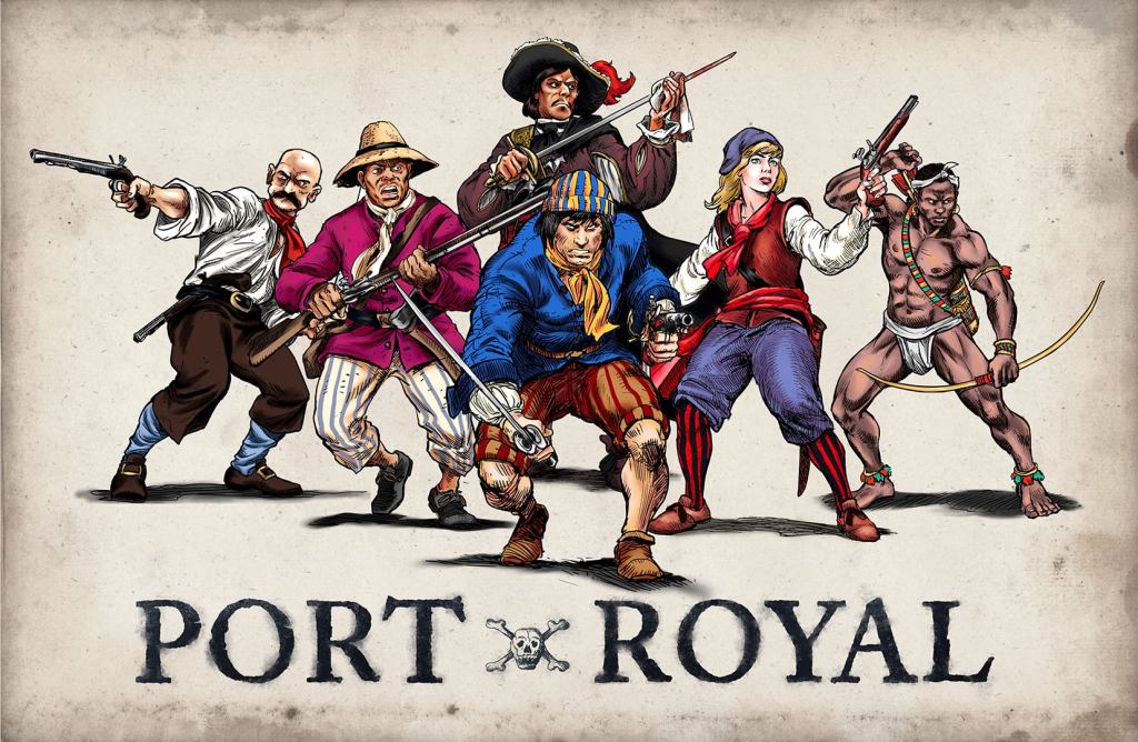 Port Royal promo header image with a unit from every faction