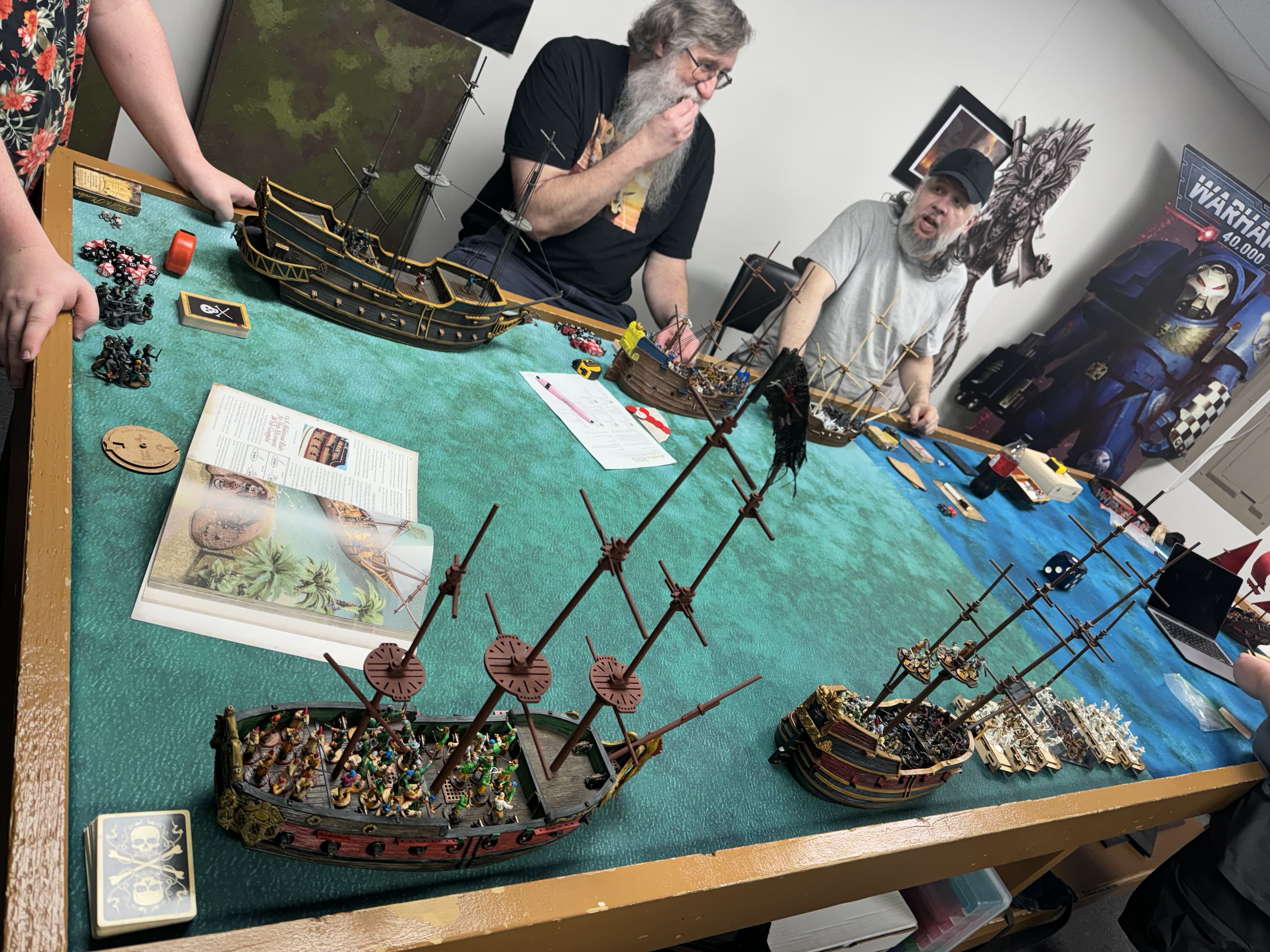 Naval battles are bigger in Texas (pic by Dan Carlson)