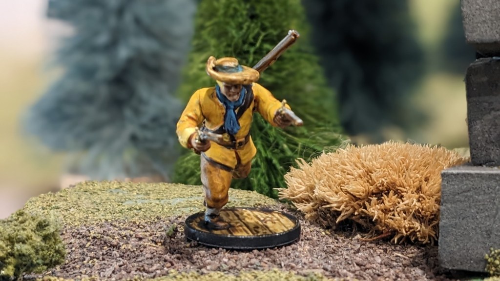 Sven Skute engages the enemy