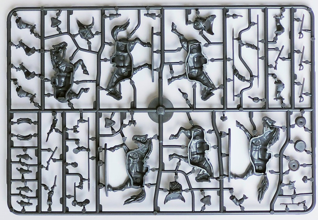 Blood & Plunder Cavalry sprue close-up (back)