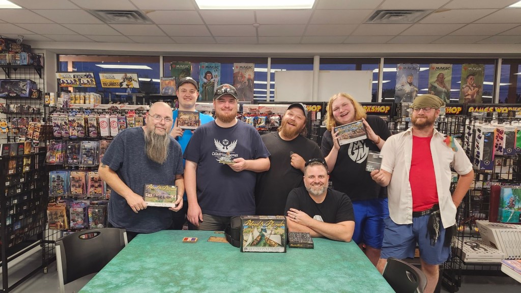 Winners from the Plunder Like a Pirate Day event