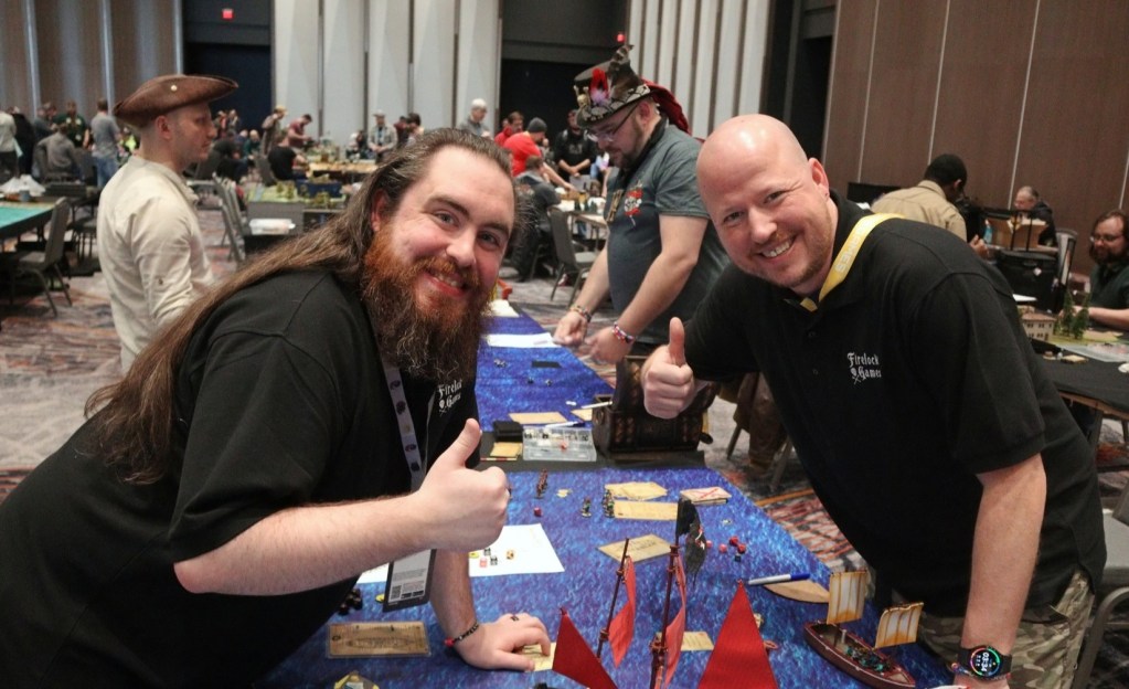 Friendly Competitors in the Blood & Plunder Sea Tournament
