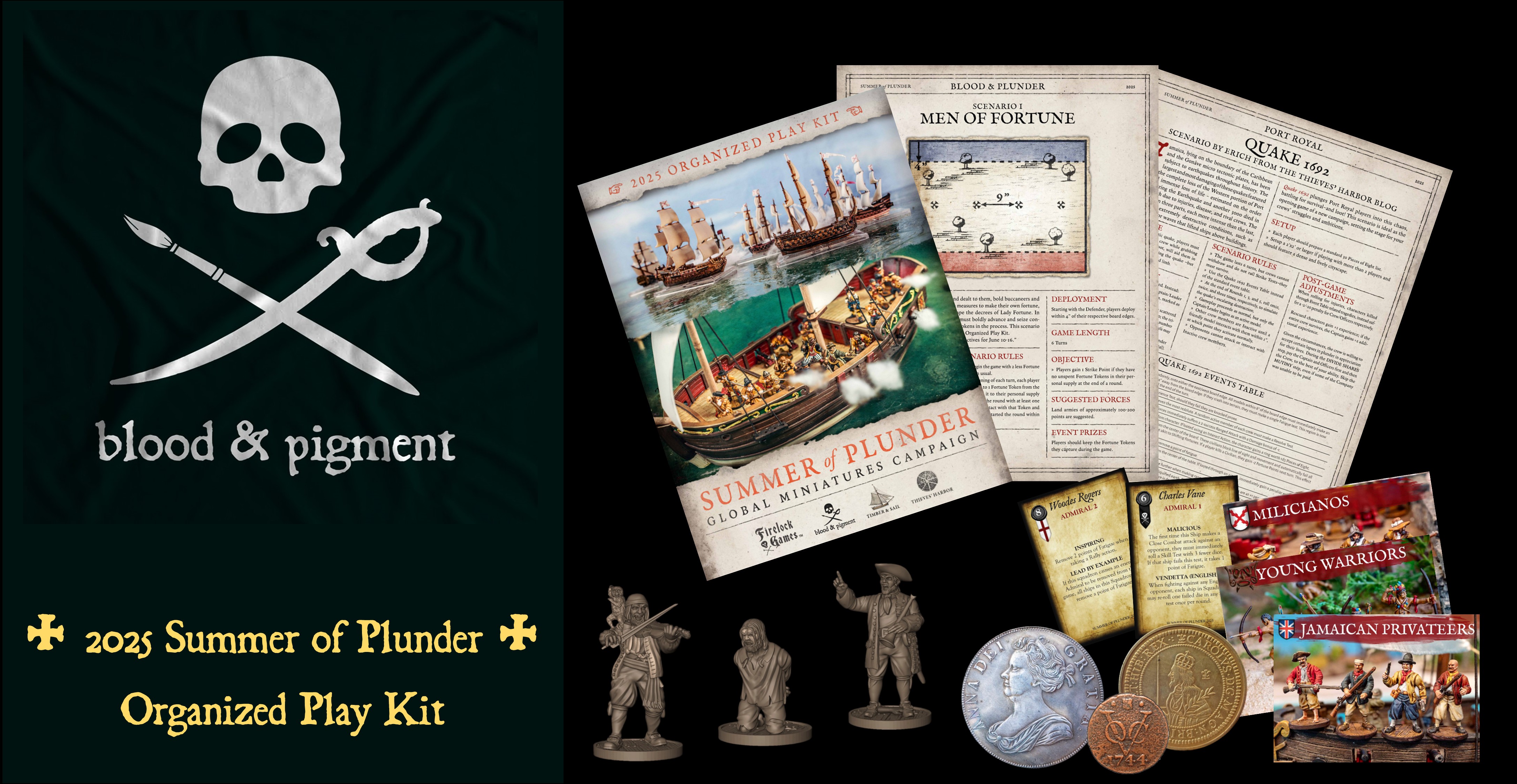 Plunder Rochelle 2025 Organized Play Kit for Summer of Plunder - Blood & Pigment