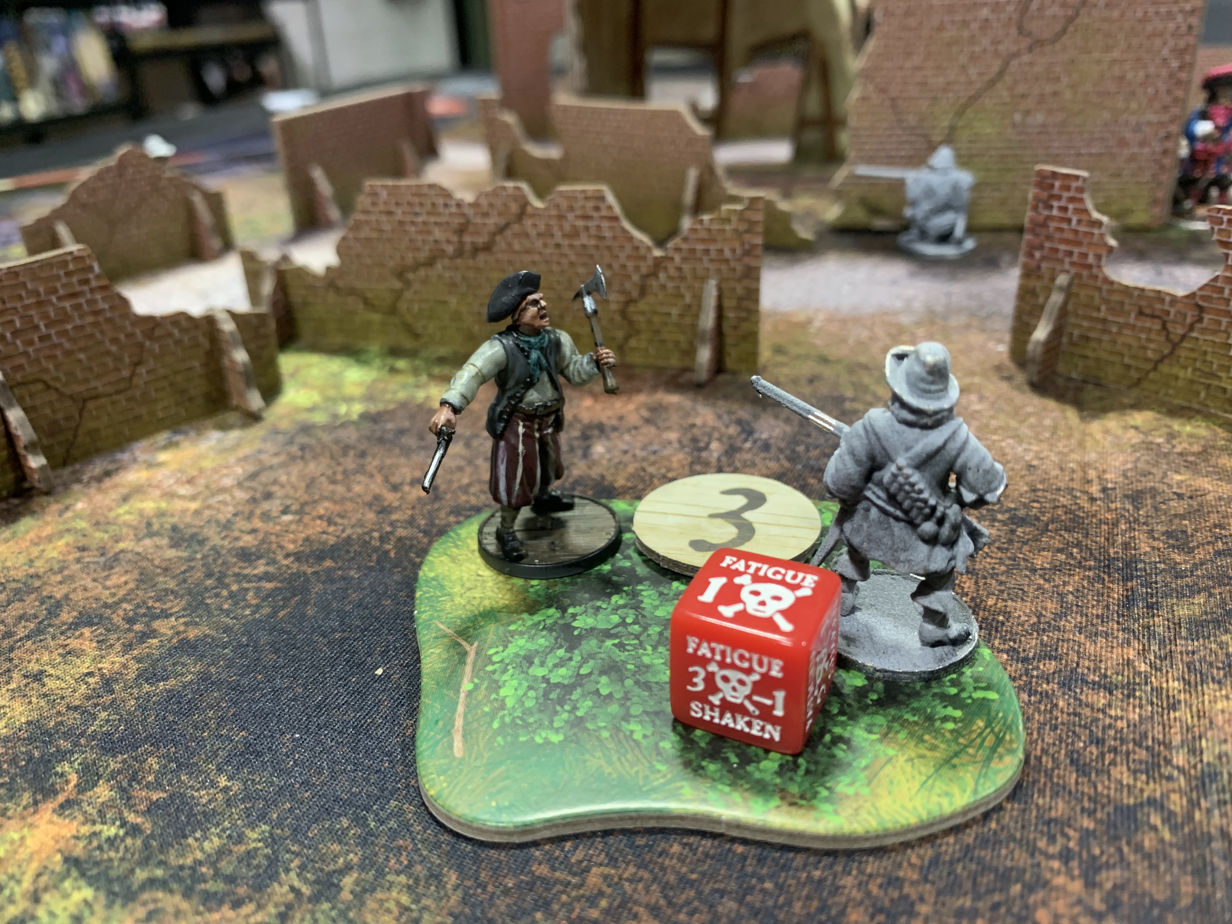 "Port Royal game in progress" (photo by Johnny Grogan)