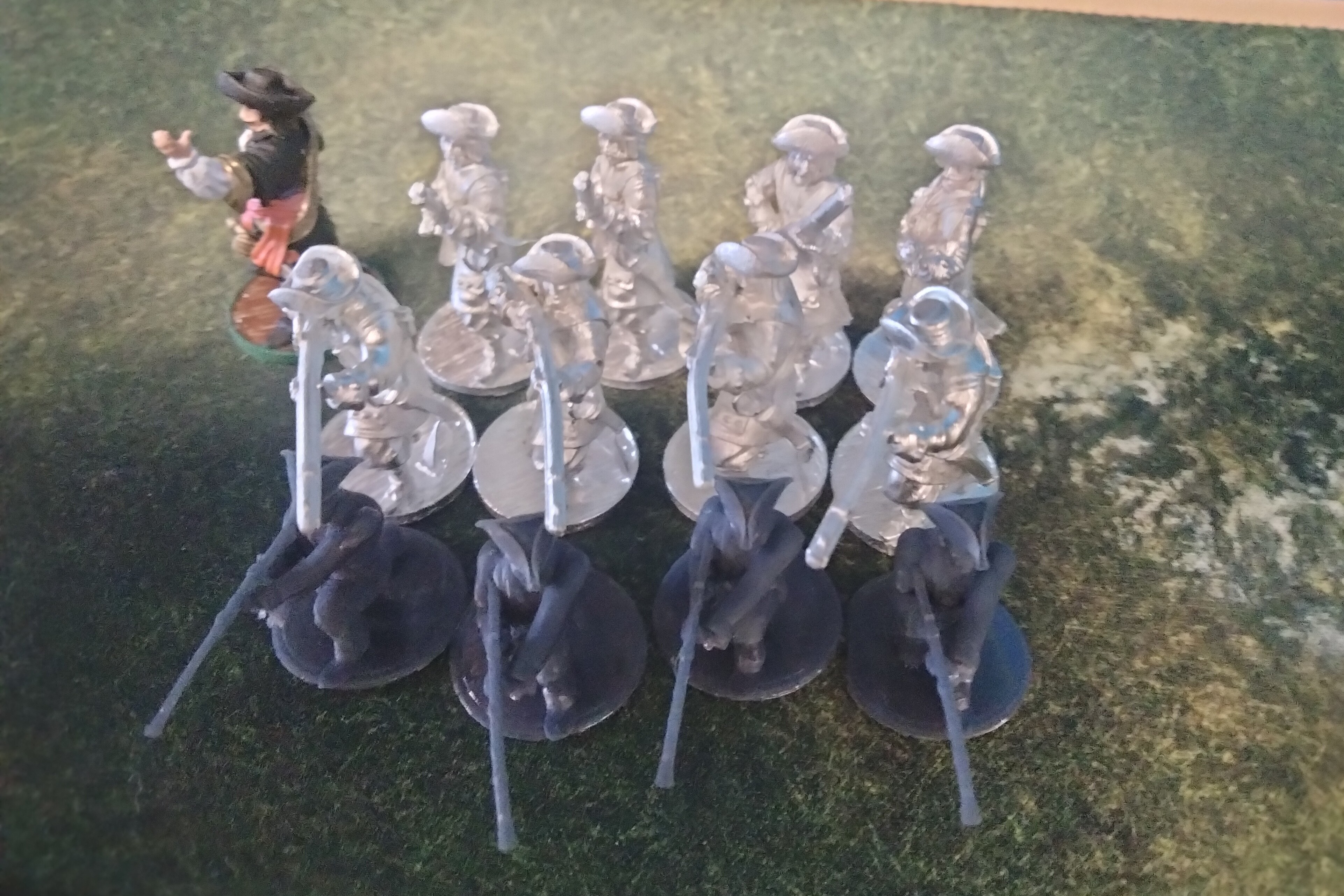 Dutch commander with soldiers for Blood & Plunder