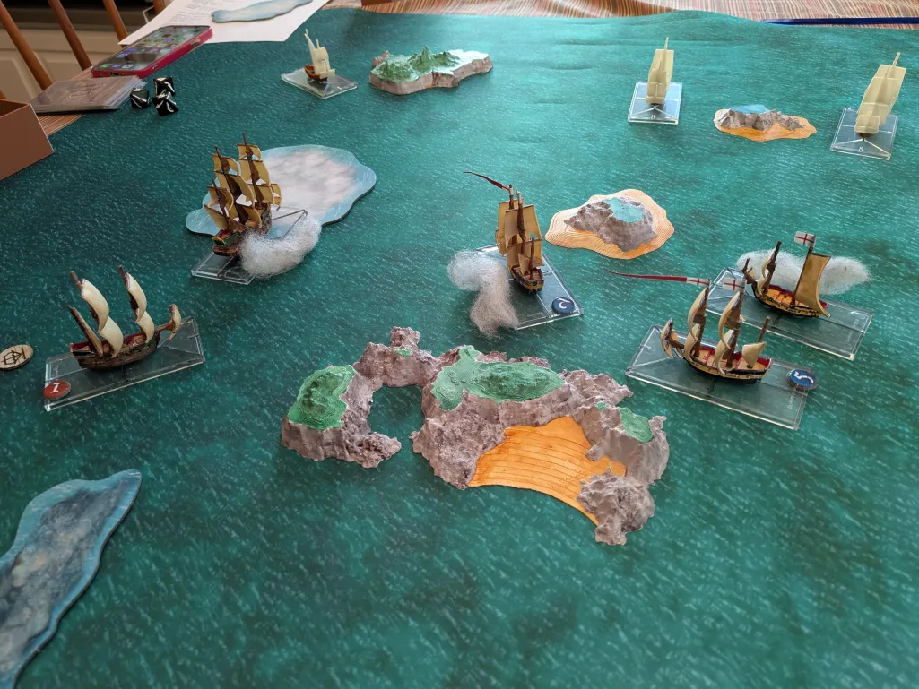 Oak & Iron game in an archipelago (photo by James Monson)