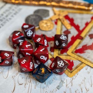 Baron of Dice Spanish Dice, cards, fortune tokens