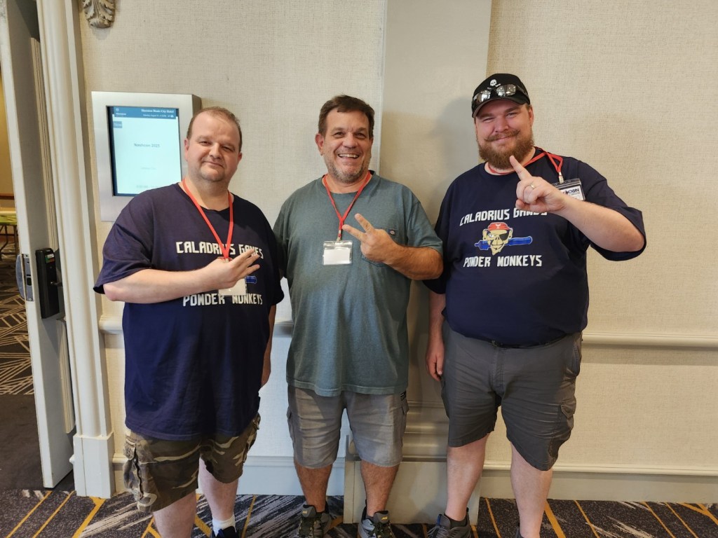 Winners of the Blood & Plunder Sea Tournament at Nashcon 2025