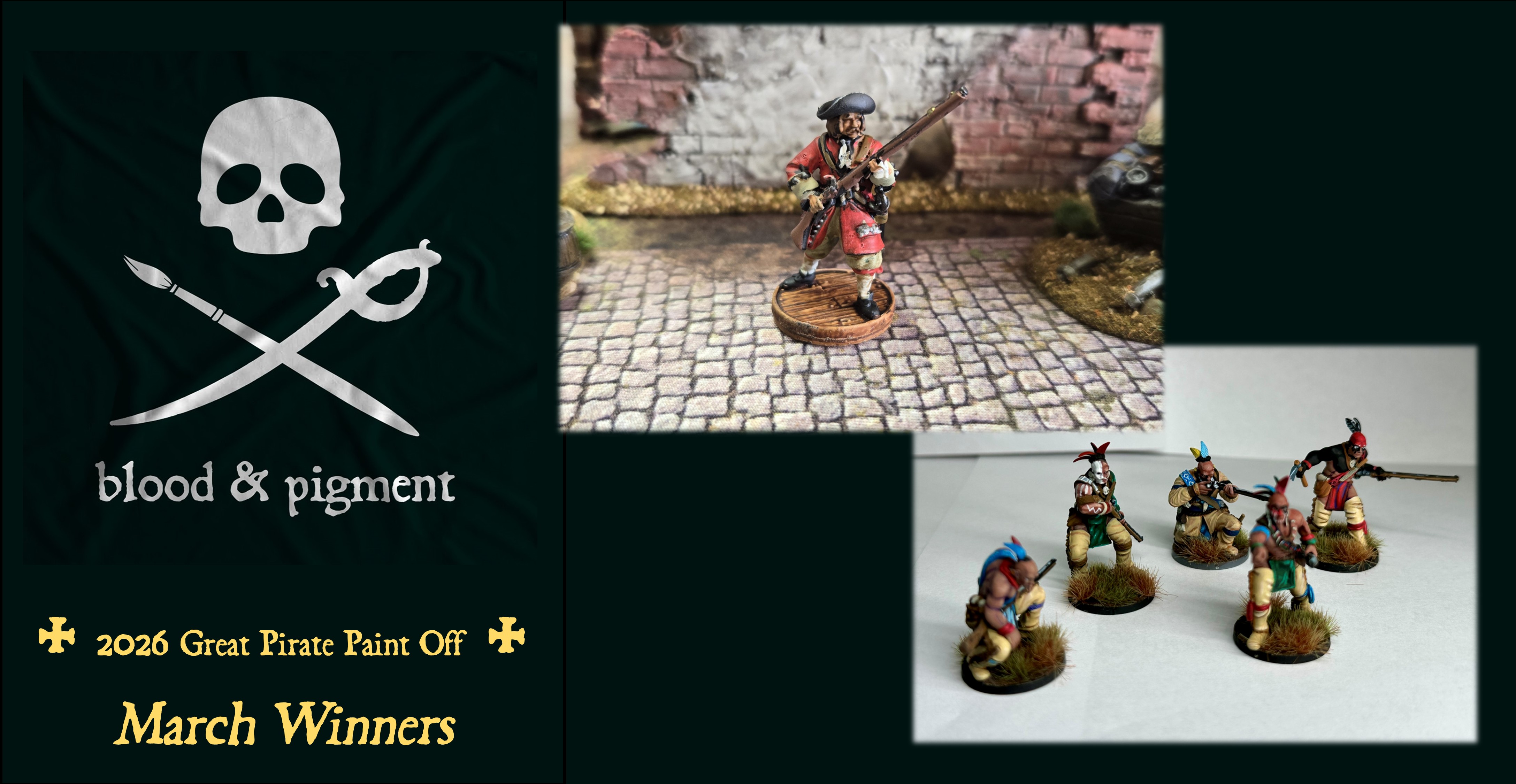 Blood & Plunder Units and Port Royal People’s Choice Winners – 2026 Great Pirate Paint Off