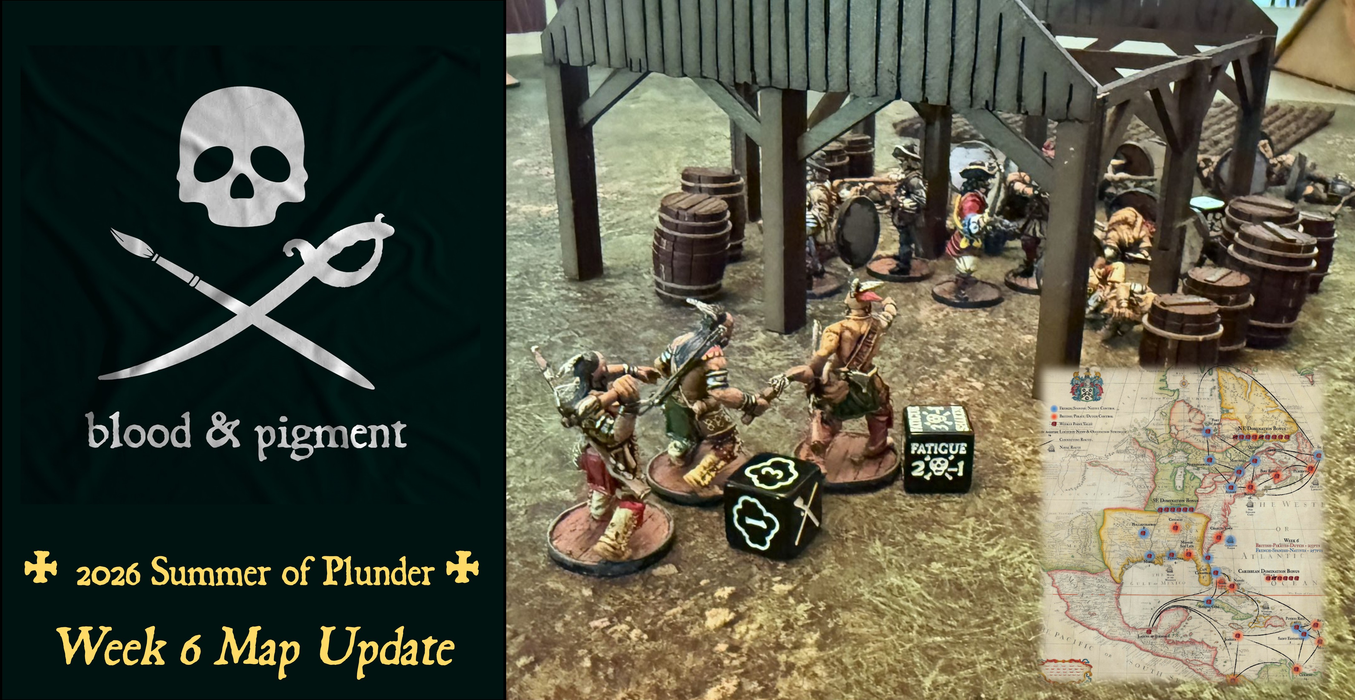 Campaign Map Update Week 6 Of Summer Of Plunder 2026 Blood Pigment Summer Of Plunder Map Update Banner Week 6 