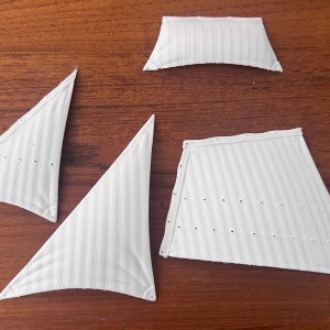 Sails - Bermuda Sloop 3D Printed Set
