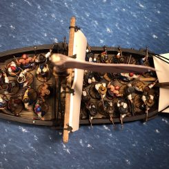 Blood & Plunder Bark Ship top view
