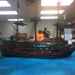 6th Rate Frigate side view at the game store