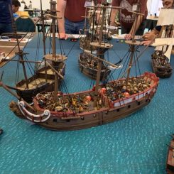 6th Rate Frigate under attack