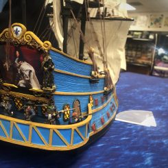 French Galleon Stern with minis on the gallery