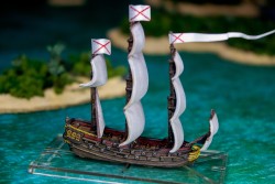 An Oak & Iron Ship from the 2023 Great Pirate Paint Off - By Jake Farris