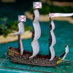 An Oak & Iron Ship from the 2023 Great Pirate Paint Off - By Jake Farris