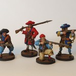 Veteran Freebooters painted by Victor Hübenette Entry # 11 - English Veteran Freebooters