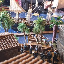 Coastal terrain board by Alex Kay