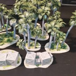 Palm Trees & Scatter Terrain by Alix Barclay