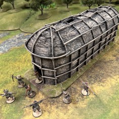 Scratchbuilt Longhouse by Brenth Devos