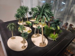 Sandy palm tree area terrain by Damien Macomber Sandy palm tree area terrain by Damien Macomber