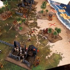 Area terrain with palm trees by Gavin Winspear