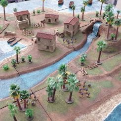 Caribbean island with map trees and scatter terrain by Gavin Winspear