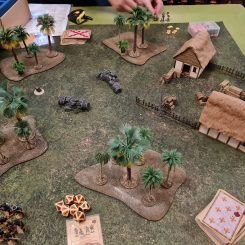 Area terrain with palm trees by Gavin Winspear