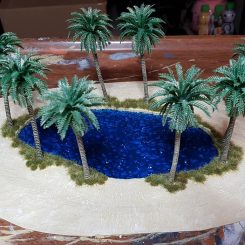 Oasis with removable palm trees by Mick Allen