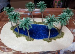 Oasis with removable palm trees by Mick Allen Oasis with removable palm trees by Mick Allen