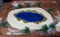 Oasis with removable palm trees by Mick Allen Oasis with removable palm trees by Mick Allen