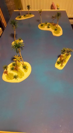 Palm Tree islands by Nate Zettle Palm Tree islands by Nate Zettle