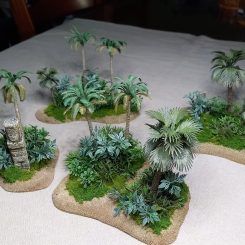 Jungle Scatter terrain and palm trees by Niels Jochems