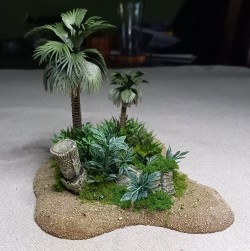 Jungle Scatter terrain and palm trees by Niels Jochems Jungle Scatter terrain and palm trees by Niels Jochems