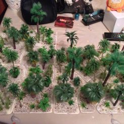 Jungle Scatter Terrain by Pete Barfield