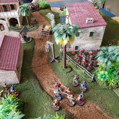 Palm Trees on a B&P battlefield by Richard Heath