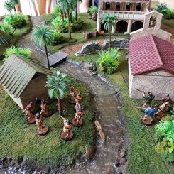 Palm Trees on a B&P battlefield by Richard Heath