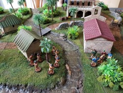 Palm Trees on a B&P battlefield by Richard Heath Palm Trees on a B&P battlefield by Richard Heath