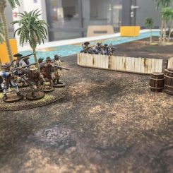 Area wargaming palm tree terrain by Vassault Julien