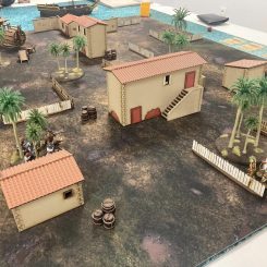 Area wargaming palm tree terrain by Vassault Julien