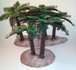 Palm Tree scatter terrain by Henry Durand