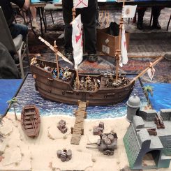 Charles Young's Ship Display Board