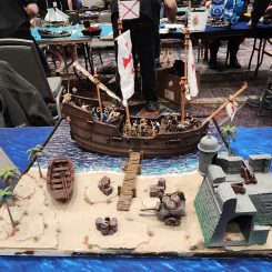 Charles Young's Ship Display Board